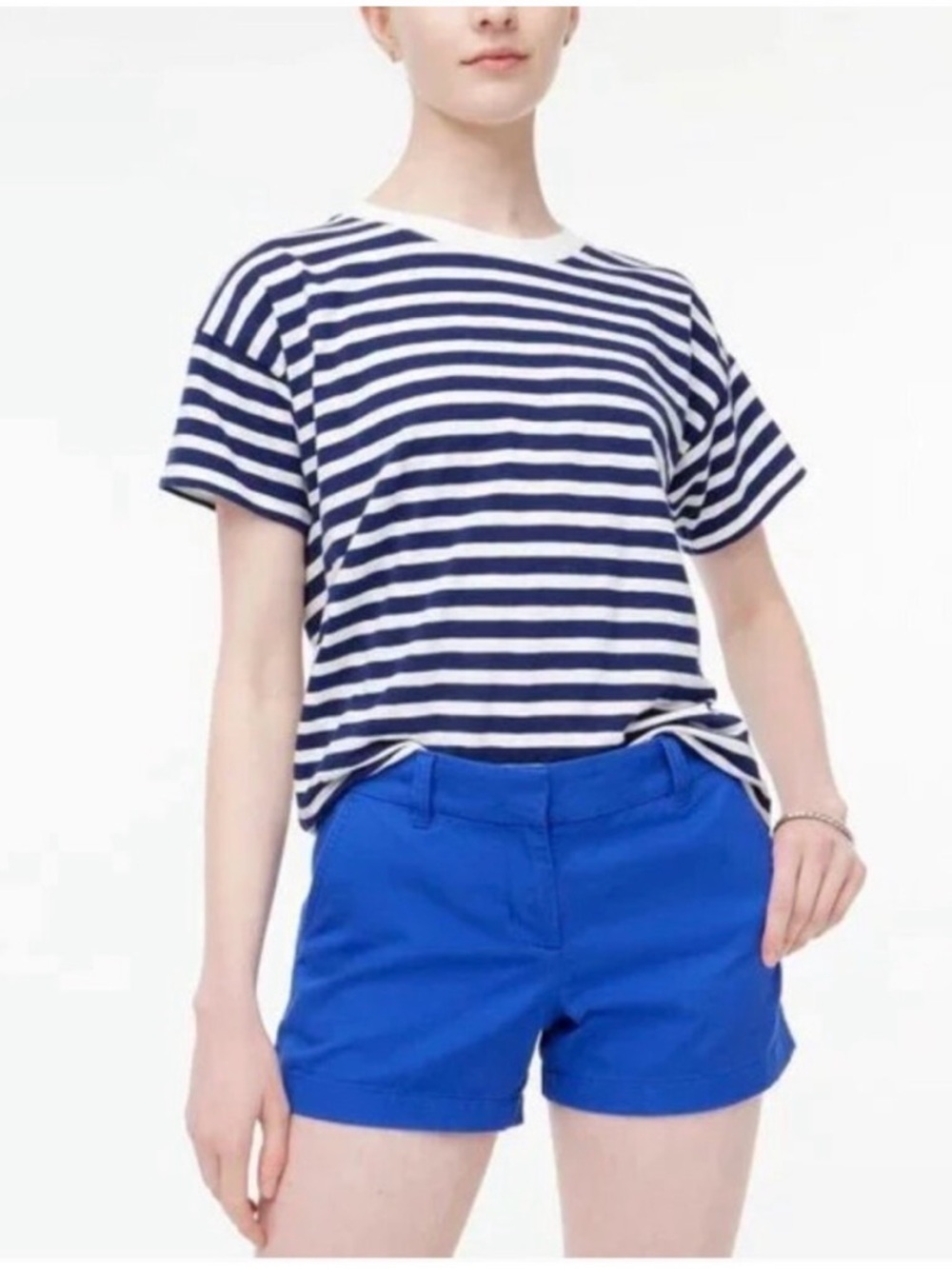J. Crew Classic 3.5” Cobalt Blue Chino Shorts